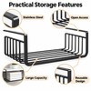 Large Under-Shelf Hanging Storage Basket for Organization – Reusable Stainless