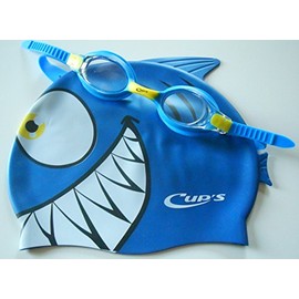 HEAD Cups Meteor Character 451022 Children's Swimming Goggles and Swimming Cap Blue One Size