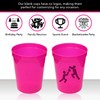 Rolling Sands 16 oz. Reusable Plastic Stadium Cups, 8 Pack,