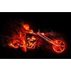 ImP Cool Skulls with Glow Eyes for Motorcycles, General Purpose