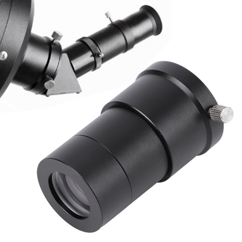 2X Magnification Eyepiece Comfortable Viewing for 1.25 Inch Reflecting Astronomical