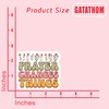(3PCS) Prayer Changes Things Retro Sticker Christian Faith Religious Stickers