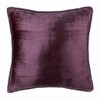 ザ ホームセントリック クッションカバー ベルベット 50x50 cm 梅 - Plum Shimmer