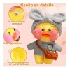 KFMX Patito De Peluche Lalafanfan Con Complementos De Vestir