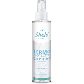 Sheló NABEL Termoprotector capilar ¡Facilita el planchado, tu cabello listo en 5 minutos!