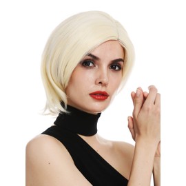 WIG ME UP - TYS-404-613 Women's Wig Short Parting Bob Light Blonde Platinum Blonde