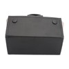 5 Slot Eyeglasses Storage Case Black Folding Multi Compartment Sunglass