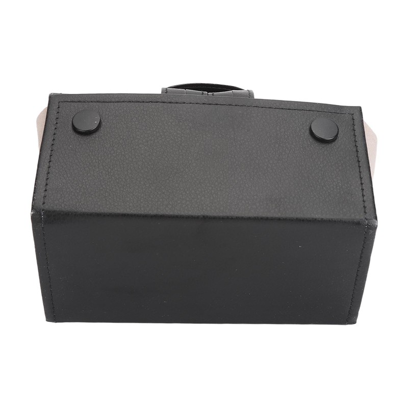 5 Slot Eyeglasses Storage Case Black Folding Multi Compartment Sunglass