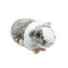 RLOMUTE 7 Inch Grey Guinea Pig Plush Toy, Realistic Guinea