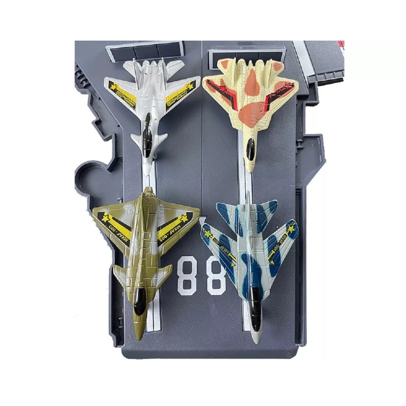 Motor Max Giant Aircraft Carrier Playset - 31 Inch