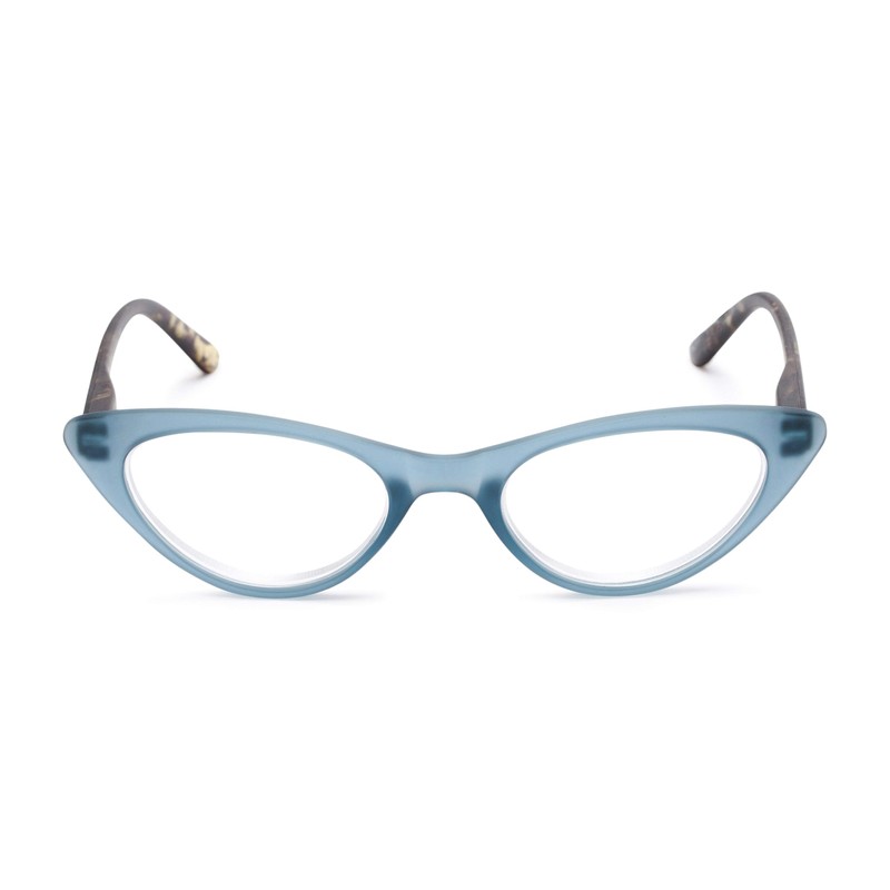 Cat Eye Reading Glasses in Blue/Tortoise by Readers.com | The