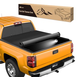 Nilight Soft Roll Up Truck Bed Tonneau Cover Compatible with Chevy Silverado 1500/ GMC Sierra 1500 2019 2020 2021 2022 2023 5.8ft Truck Tonneau Covers