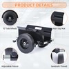 Heavy Duty Panel Dolly 1100LBS Capacity Door Cart with 10"