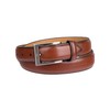 Dockers Men's 1 3/8 in. Feather-Edge Belt with Two-Row Stitching,