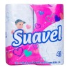 Papel Higiénico Suavel 4 Rollos de 200 Hojas