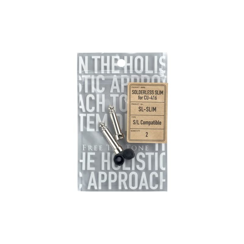 FREE THE TONE SL-SLIM-2P SOLDERLESS SLIM SOLDERLESS SLIM PLUG 2