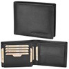 Marc Peter Oslo Men's Leather Wallet Black Nappa with RFID
