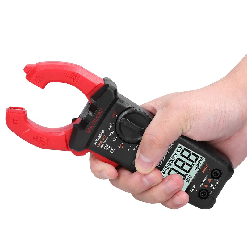 Digital Clamp Meter Multifunction 600V Voltmeter Tester Amp Volt Meter