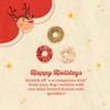 Canine Chews Frosted Donut Chicken-Flavored Christmas Dog Treats - Pack