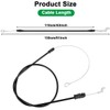ZAMDOE 81000625/0 Stop Cable Fits for Champion R484p Petrol Lawnmower