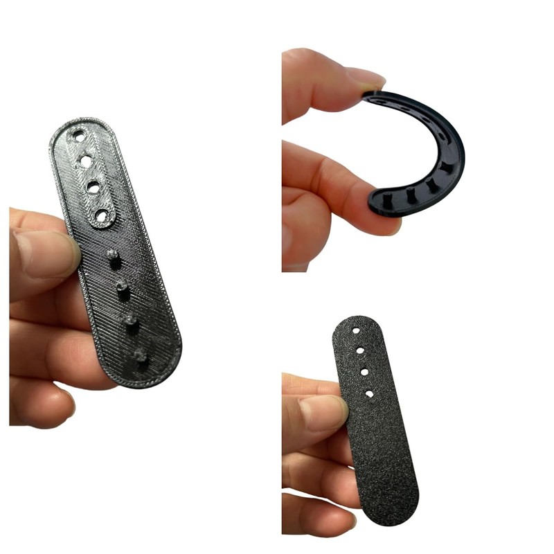 WYBDANS 5 Pack Hat Extender,Hat Size Extender,Snapback Hat Extender Strap,Half