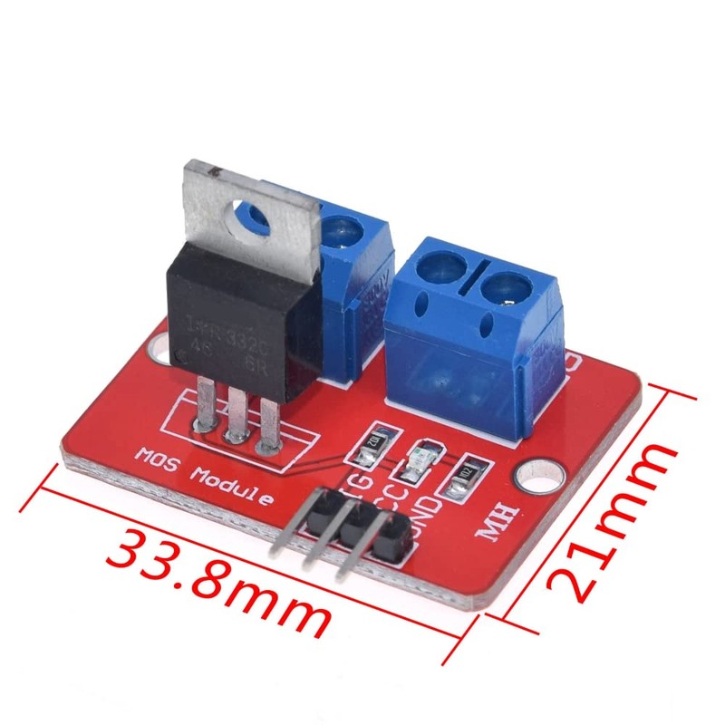 DollaTek 0-24V Mosfet Button MOS Driver Module for Arduino MCU