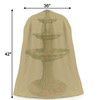 Ogrmar 36"x42" Garden Fountain Cover 600D Oxford Waterproof Dustproof Cover