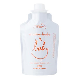 Mamo Skin, Milky Cream, Large Capacity, 10.6 oz (300 g), Replacement Pouch, Additive-free, Moisturizing, For Babies, Newborns, Kids, Moms, Children, Sensitive Skin, Human Shaped Ceramic