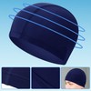 HAFRILY Badekappe Unisex Cloth Swimming Cap Badehaube für Schwimmhaube Herren