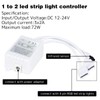 Dual Outputs 44 Keys IR Remote Controller 4 Pin 2