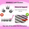 Individual Lashes Lash Clusters Wispy 168pcs Individual Lashes D04 D