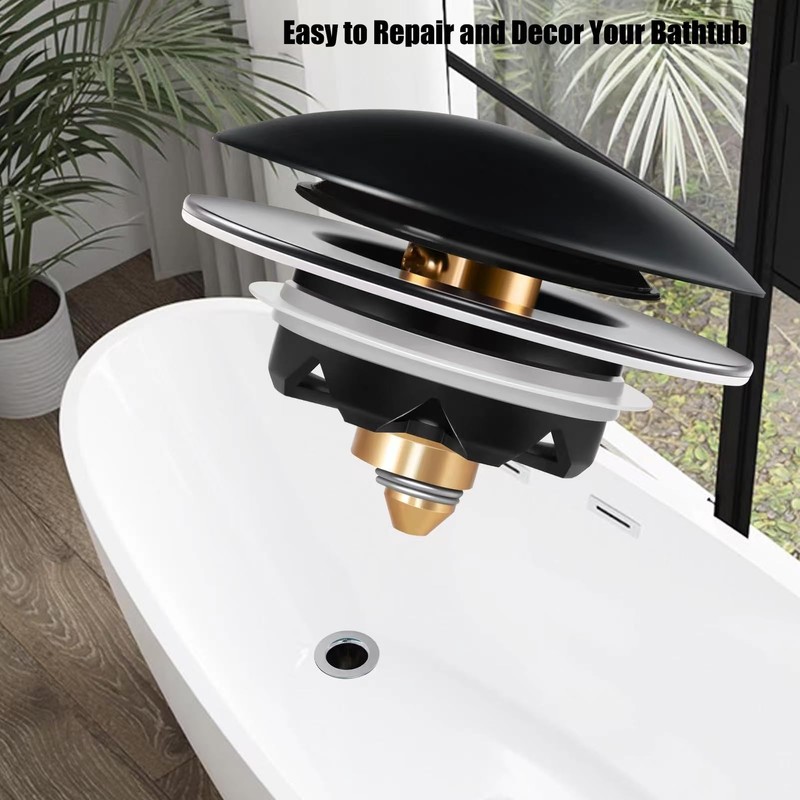 Anlige Bathtub Drain Stopper, Pop Up Tub Drain Stopper Plug