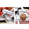 Garlic Press，Knoblauchpresse Edelstahl，für Frischen Knoblauch/Ingwer/Nuss.