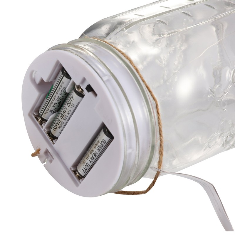 Fangfang LED Lamp Romantic Glass Animated Butterfly Jar Gift Decoration