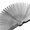 Tapered Feeler Gauge, 32 Blades Feeler Gauge Metric and Imperial,