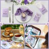Harloon 50 Pack Christian Facial Pocket Tissues Purple Butterfly Travel