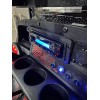 Golf Cart Single DIN Radio Bezel Bracket