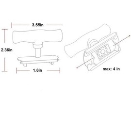 1 pcs Off Jar Opener, Stainless Steel Hands Jar Opener, Adjustable Jar Opener, Jar Opener Multifunction for Fit Seniors, Arthritis, Women, Chilren, Weak Hands