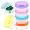 Dimeho 6 Pcs Small Pill Box Mini Pill Organizer Box