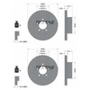 Textar 92137705 Brake Discs