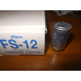 Topaz New FS-12 Fluorescent Starters 32 Watt Circline By Topaz