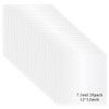 Wonninek 20 Pack 7.5Mil Mylar Sheets, 12X12 inch Blank PET
