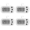 4 Pack Digital Frigerator Thermometer, Waterproof Fridge and Freezer Thermo,