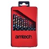 Amtech F1122 13 Piece Titanium coated high speed steel (HSS)