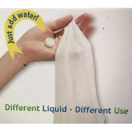 Ezywipes 450pk Magic Towel Compressed Tissue Rayon Expandable Wipes. Just add water. New