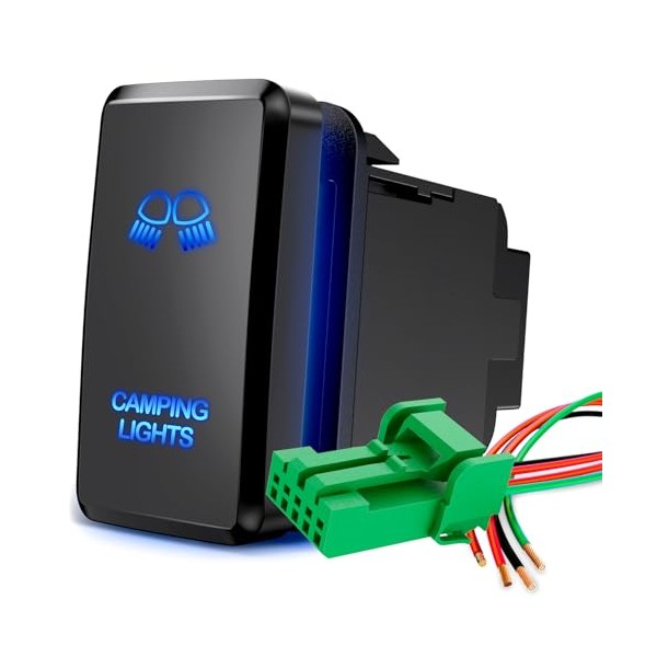 Nilight Nilight Camping Lights Push Button Switch 12V ON Off