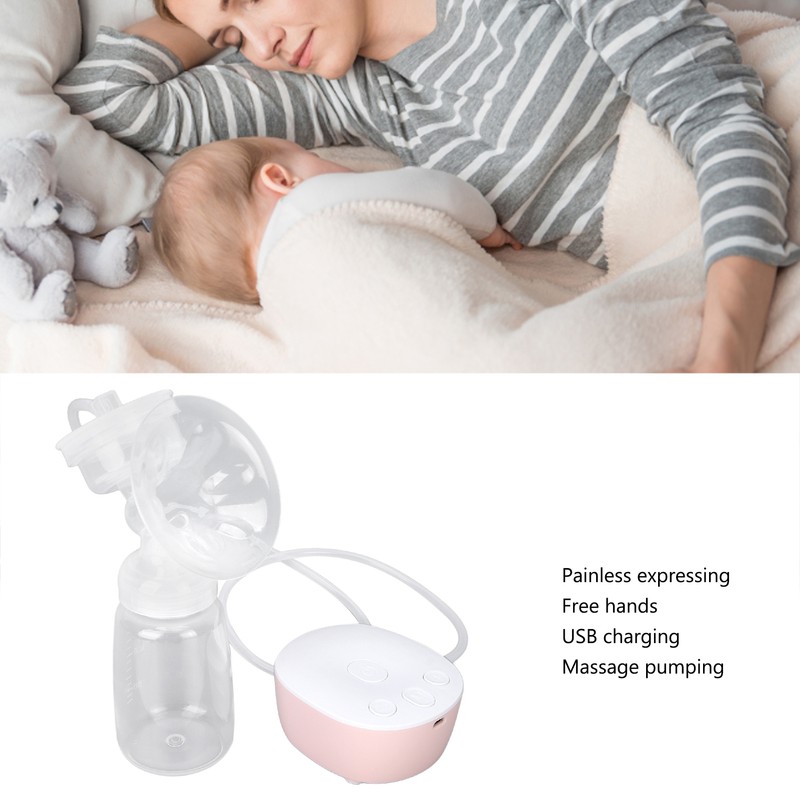 Electric Breast Pump Portable Smart Hands Free Breast Milk Pump
