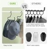 Mkono Hat Organizer for Baseball Caps Metal Hat Rack for