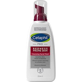 Cetaphil Face Wash, PRO Cleansing Facial Wash, 236ml, For Sensitive & Redness Prone Skin (Packaging May Vary)