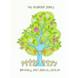 DMC "Home Sweet Home Cross Stitch Kit, 100 Percent Cotton, Multi-Colour